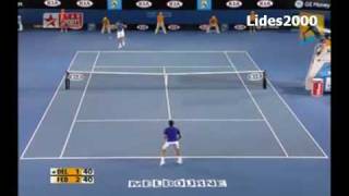 Fantasticroger Roger Federer vs Del Potro Australian open 2009 [upl. by Chari]