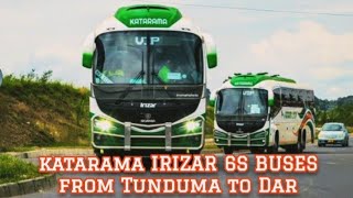 KATARAMA IRIZAR 6iS BUSES FROMA TUNDUMA BORDER TO DAR ES SALAAM [upl. by Arva839]