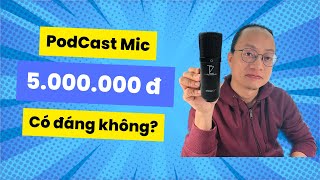 Chọn Mic nào cho PodcastLiveStream 50 hay 200 hay 3000  TZ Audios Stellar X2 [upl. by Ciapas]