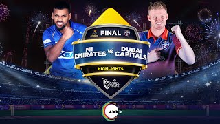 ILT20 S2  Final  English  HIGHLIGHTS  Nicholas Pooran amp Sam Billings  MIE vs DC T20  17th Feb [upl. by Nodearb]