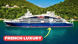 Ponant’s TINY cruise ships  Sleek and luxurious with some utterly UNIQUE features [upl. by Hassi]