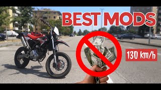 FANTIC 125 BEST CHEAP MODS [upl. by Eyahsal851]