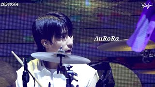 4K 20240504 3rd Live Concert O NEW Evolution Ⅲ’  원위ONEWE  AuRoRa  하린 focus [upl. by Nichole361]