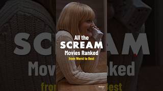 Scream Movies Ranked Worst to Best 🔪 [upl. by Idnarb702]