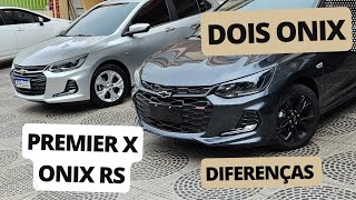 Comparação entre onix RS e Premier [upl. by Stilla]