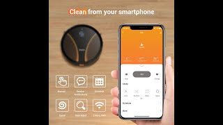 INOMI Robot Vacuum SE8How to connect to the app with your mobile phone [upl. by Sadowski]