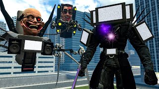 NEW UPGRADED TITAN TV MAN VS SCIENTIST SKIBIDI TOILET AND OTHER BOSSES In Garrys Mod [upl. by Harman709]