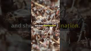 quotAdaptability in Action Ants Overcoming Challengesquot 🐜🌿  Push Up shorts ant teamwork [upl. by Mueller]