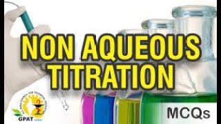 Nonaqueous Acid base titration part 1 [upl. by Cutty353]