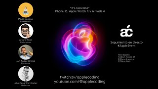 Evento Apple quotIts Glowtimequot Presentación iPhone 16 Watch X AirPods 4 [upl. by Antons]