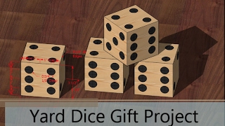 DIY Yard Yahtzee  Yard Dice [upl. by Anhej521]