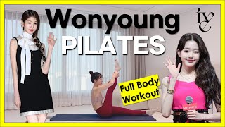 IVEWonyoung Pilates Workout Slim Legs Abs amp Back Fat Burning 🔥 Kpop Idol Workout [upl. by Born]