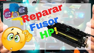 Como Reparar Fusor HP Impresora Laser [upl. by Harts]