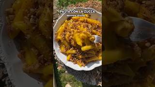 PASTA ALLA ZUCCA DIVINA PROVATELAAA Sporchi solo una padella cremosa e saporita🎃❤️‍🔥🍁💫💫 [upl. by Acsirp]