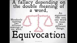 Equivocation Logical Fallacy [upl. by Younglove728]