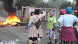 Waste pickers protest in Pietermaritzburg [upl. by Teak]