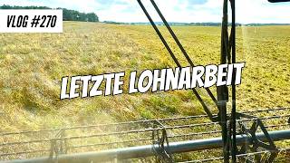 Vlog 270 Letzte Lohnarbeit Lupinen dreschen [upl. by Elatnahc]