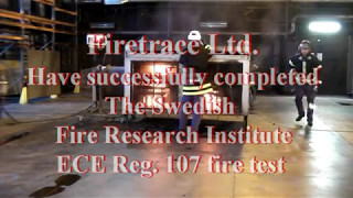 Firetrace Bus test ECE 107 [upl. by Fanestil]