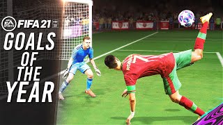 FIFA 21 🔥BEST GOALS OF THE YEAR🔥 [upl. by Lesya]