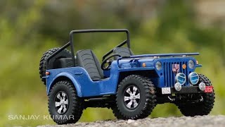 Modified Willys Jeep  Miniature  by Sanjay Kumar [upl. by Isied]