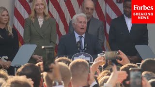 Dear Father Let Our Country Awake Martin Sheen Speaks At West Wing Event At The White House [upl. by Marasco524]