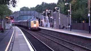 Deltic 55022 Royal Scots Grey 1Z24 Inverurie to Oban through Lenzie [upl. by Magill]