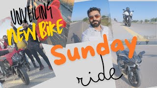 Unveiling New Bike  Sunday Ride  Pakistani Bikers  Superbikes  Islamabad Track [upl. by Nimzzaj997]