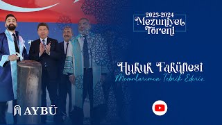 HUKUK FAKÜLTESİ  MEZUNİYET TÖRENİ 2024 [upl. by Adniroc176]