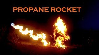 Propane Tank Rocket [upl. by Olivann]