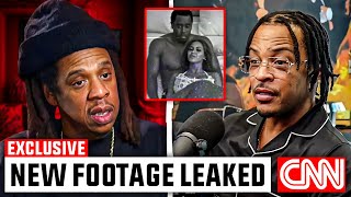 JayZ CONFRONTS TI After LEAKING Footage Showing Him Sacrifice Beyoncé [upl. by Lapides16]