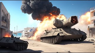 The enormity of the Mammaoth X66 Tank Attack on Paros City [upl. by Annaigroeg559]