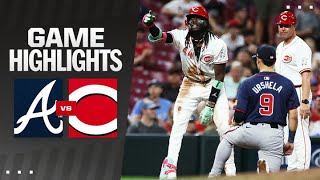 Braves vs Reds Game Highlights 91824  MLB Highlights [upl. by Briana]