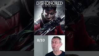 Ranking Every Dishonored COVER ART shorts [upl. by Ackley]