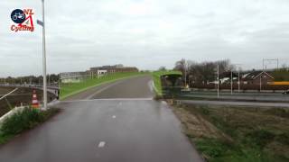 quotHet Groentjequot Cycle bridge north of Nijmegen NL 309 [upl. by Willey]