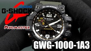 CASIO GWG10001A3 GShock  Mudmaster [upl. by Osnerol122]