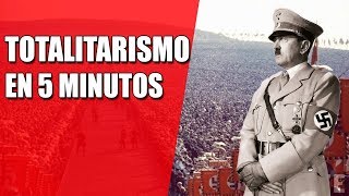 Que es un TOTALITARISMO en 5 MINUTOS [upl. by Nabla854]