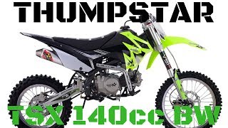 Thumpstar  TSX 140cc BW  Unboxing and First Start Up [upl. by Ardnuahs]