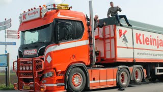 DIKKE VRACHTEN KORTE NACHTEN MET DE SCANIA R650 VAN JOOST KLEINJAN [upl. by Gamali]