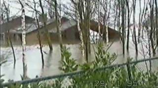 Hoogwater in Beesel 1993 amp 1995 [upl. by Nillek700]