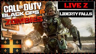 LE EASTER EGG DE LIBERTY FALLS  BLACK OPS 6 ZOMBIES QC  FR LIVE ZOMBIES [upl. by Valdis]