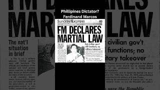 Philippines Dictator Ferdinand Marcos [upl. by Valeda]