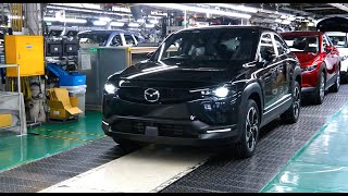 Production of New Mazda MX30 eSkyactiv REV Japan [upl. by Otreblon277]