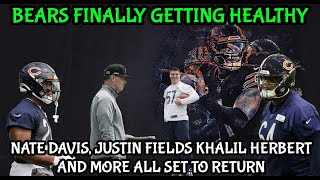 Good News Bears  Injury Update  Nate Davis and Khalil Herbert Return [upl. by Aicerg]