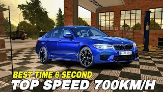 Best Gearbox BMW M5 F90 Car Parking 300HP414HP [upl. by Dlorrej]