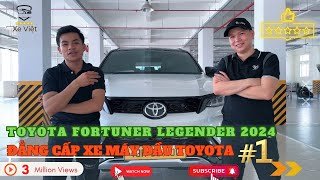 Toyota FORTUNER LEGENDER 2024 màu TRẮNG NÓC ĐEN  Xe MÁY DẦU dưới góc nhìn KỸ THUẬT [upl. by Assirroc]