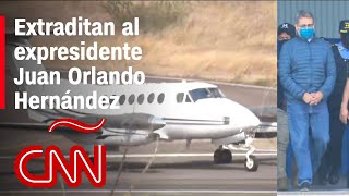 Extraditan al expresidente Juan Orlando Hernández de Honduras a Estados Unidos [upl. by Edlyn]