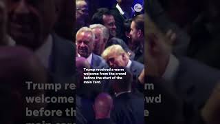 Donald Trump attends UFC 309 at Madison Square Garden Shorts [upl. by Unam545]