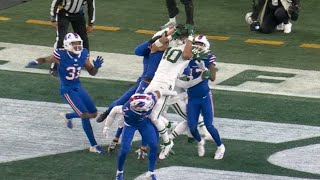 Aaron Rodgers HAIL MARY Touchdown to Allen Lazard  Bills vs Jets  October 14 2024 [upl. by Bethina]