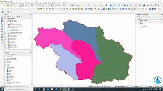 Lezione 15  QGIS per lIngegneria Idraulica  Estrazione sottobacini con QGIS SUB  ENG [upl. by Aibos833]