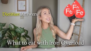 Diet and Haemochromatosis  What to eat with iron overload  Explained by a DIETITIAN [upl. by Philip]